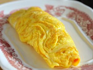 Finished Omelet Is Ready To Enjoy