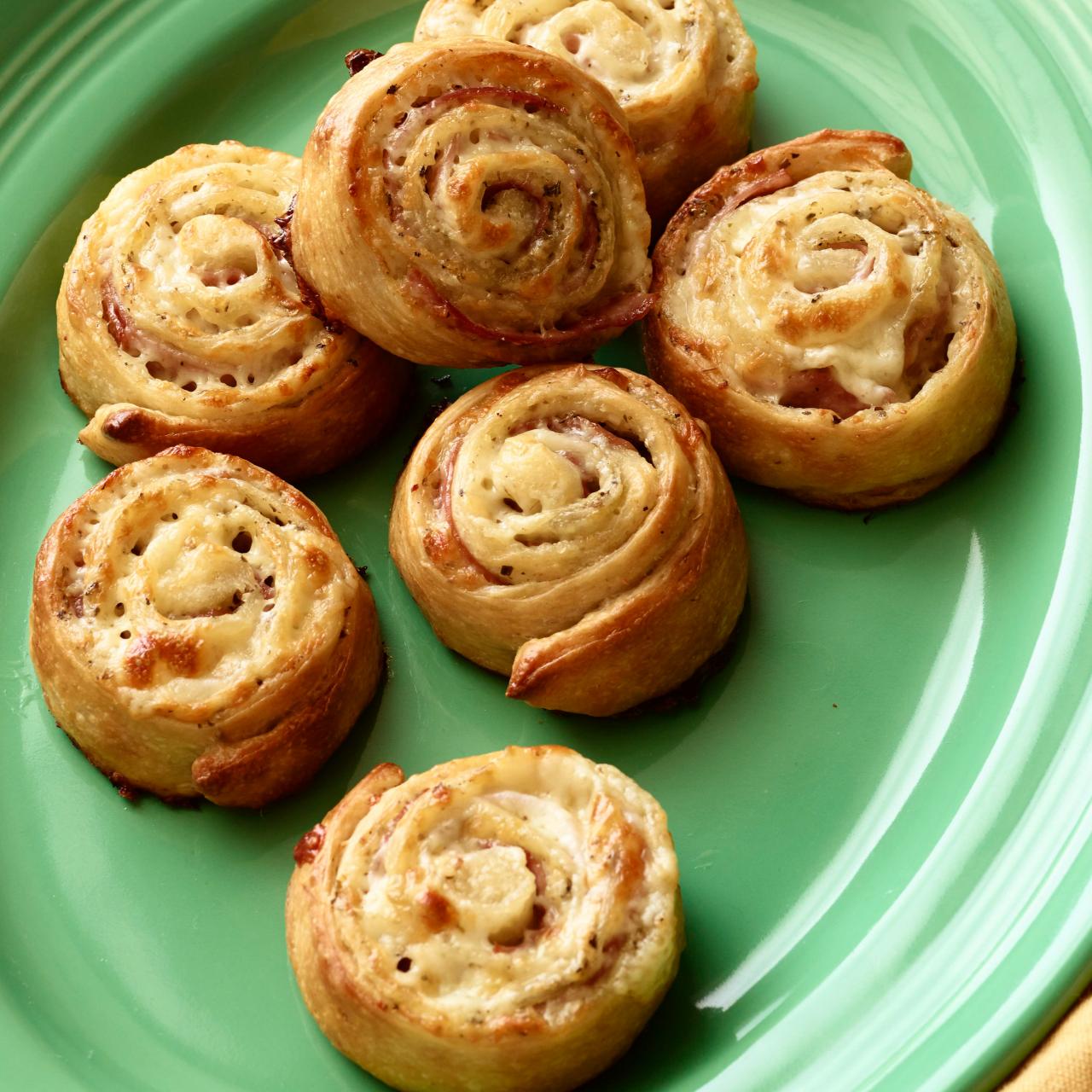 Ham and Cheese Pinwheels –