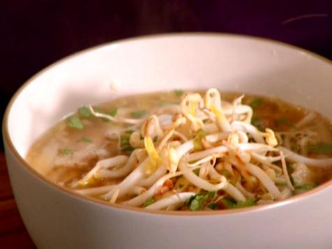 Pork and Udon Noodle Soup
