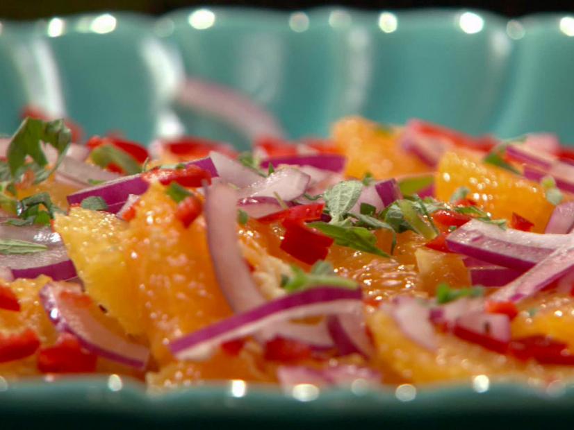 Orange Salad Spanish-Style Recipe | Rachael Ray | Food Network