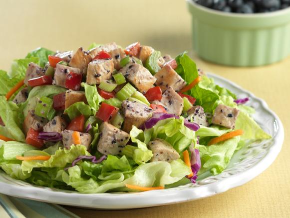 Lemon Blueberry Chicken Salad Recipe | Food Network