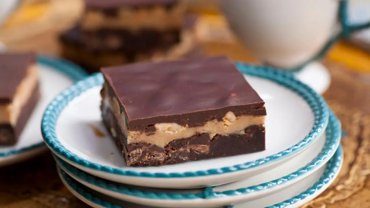 Fudgy Salty PB Brownies