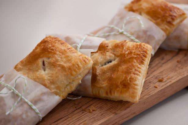 Almond, Pear and Cherry Pocket Pies