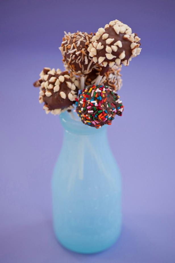 Decadent Brownie Pops
