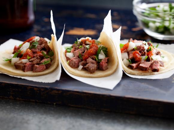 Beef Tacos: Tacos de Carne Asada Recipe | Aarón Sánchez ...