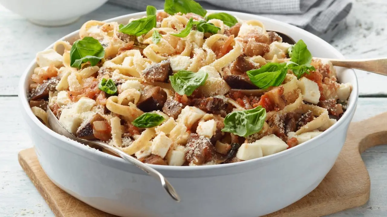 Antonia's Eggplant Pasta