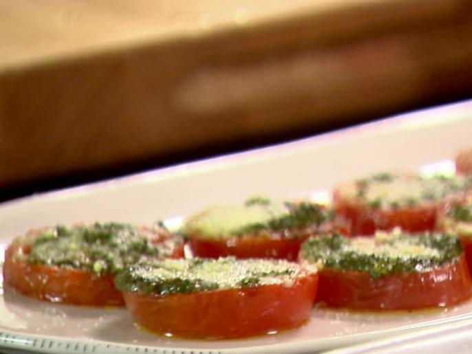 Tomatoes Roasted with Pesto Recipe Ina Garten Food Network