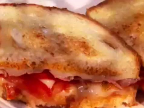 Guy Cooks With Kids: Duncan's Pesto and Mozzarella Sandwich