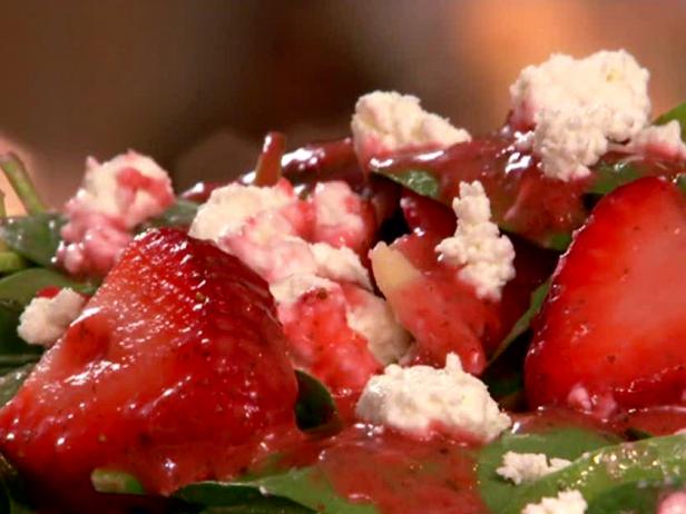 Strawberry and Spinach Salad image
