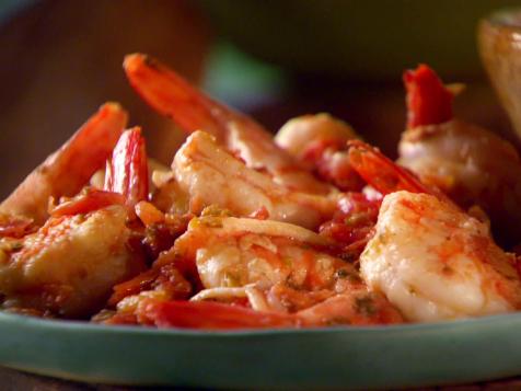 Quick Sauteed Shrimp in Tomato Garlic Sauce