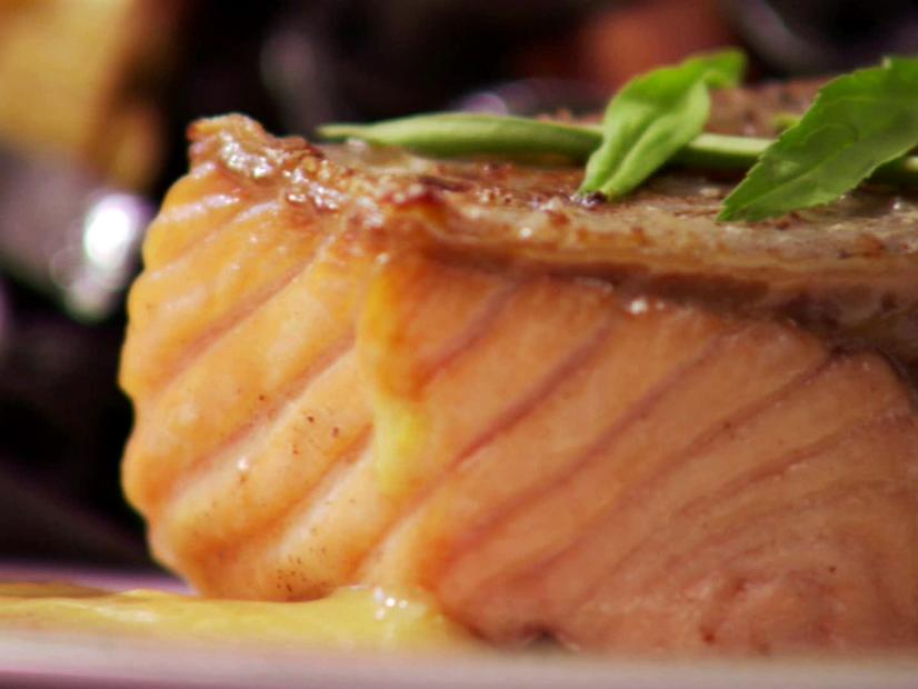 Crispy Skin Salmon Recipe Claire Robinson Food Network
