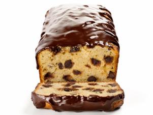 Banana Bread with Chocolate Chip and Glaze