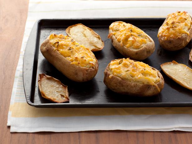 Twice Baked Potatoes Recipe | Food Network Kitchen | Food Network