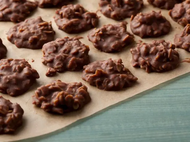 Chocolate Peanut Butter No Bake Cookies Recipe - Food Network