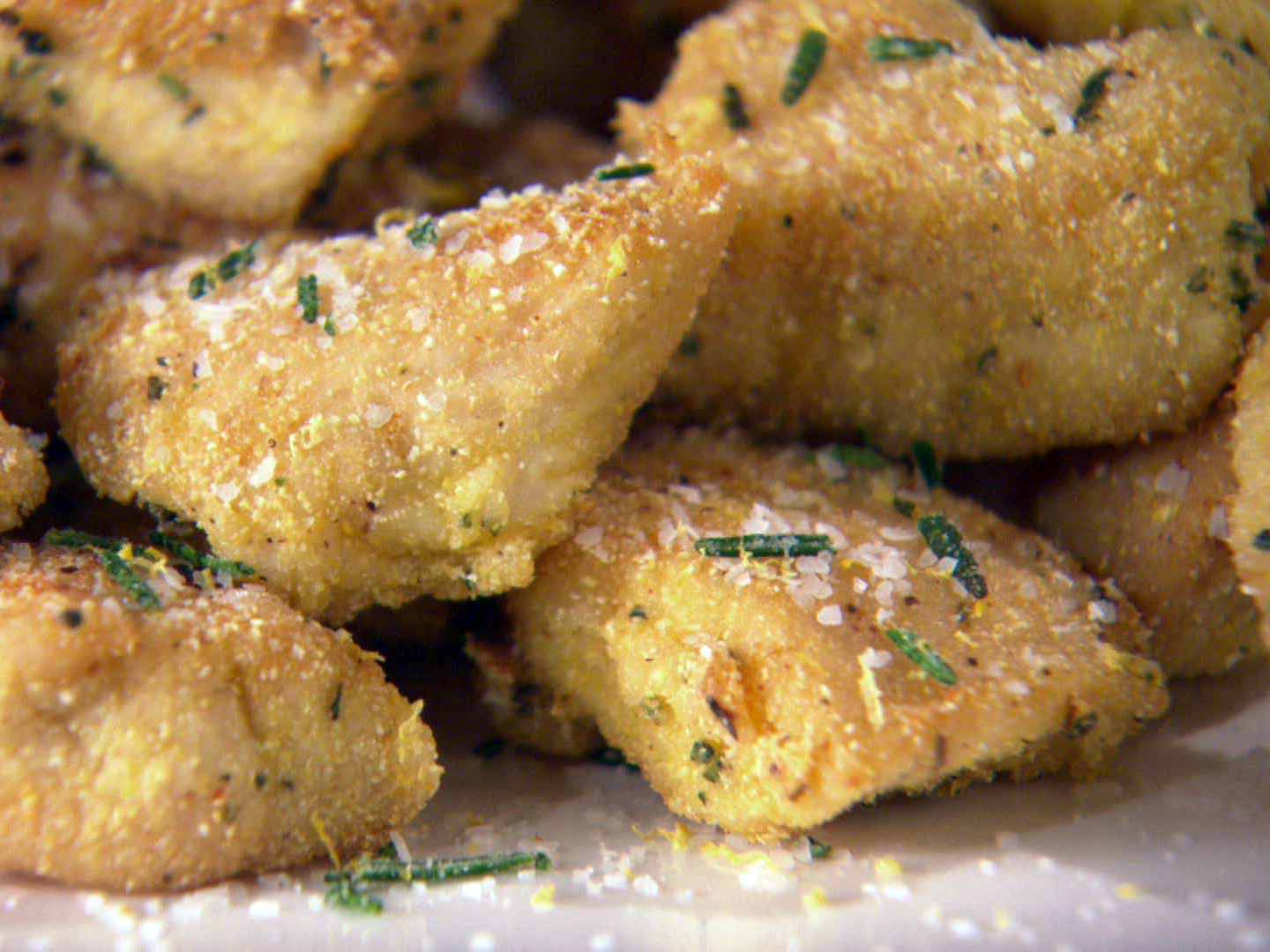 Crispy Chicken With Rosemary-lemon Salt Recipe - Chef's Resource Recipes