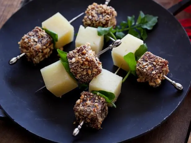 Manchego Quince Skewers Recipe | Tyler Florence | Food Network