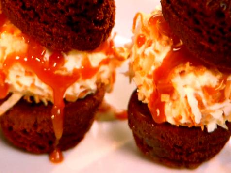 Caramel and Chocolate Bon Bon Sandwiches