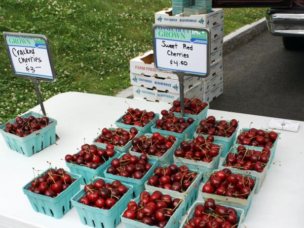 Cherries at Farmers' Market
