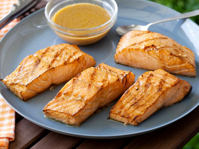 Asian Grilled Salmon Recipe | Ina Garten | Food Network