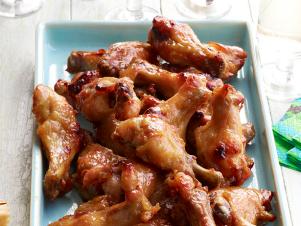 Dijon Chicken Wings Served for Graduation Lunch