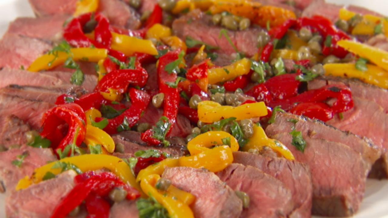Steaks With Pepper Salsa