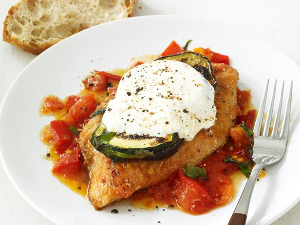 Turkey-Vegetable Parmesan