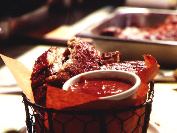 Dry Rubbed Ribs with Vinegar BBQ Sauce image