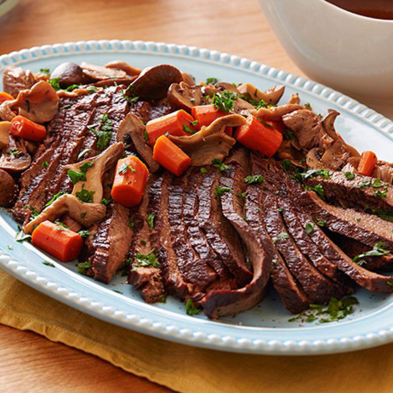 Slow Cooker Beef Brisket - Sweet Pea's Kitchen