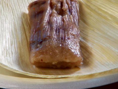Apple with Pecan Tamale