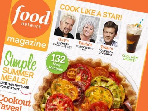 Food Network Magazine: July/August 2011 Recipe Index