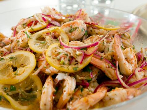 Pickled Shrimp with Lemon Chive Aioli