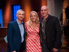FNS7 Episode 4 Bob Tuschman of Selection Committee and Guest Judges Melissa D'Arabian and Michael Simon.