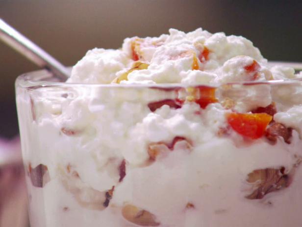 Homemade Ricotta with Apricots and Walnuts