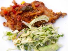 FNS7 Episode 5 Finalist Susie Jimenez's "Spiced Pork Ribs with a Tangy Slaw" dish beauty for MGD Star Challenge.