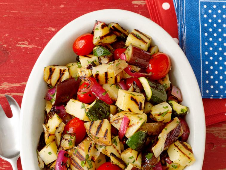 Grilled Vegetable Potato Salad Recipe Food Network Kitchen Food Network