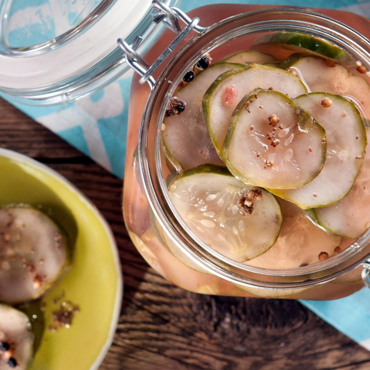 Quick-Pickle Cucumbers And Onions Recipe