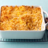 Baked Macaroni and Cheese; Alton Brown