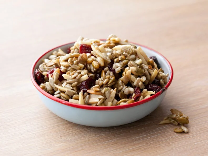 Pumpkin Seed Dried Cherry Trail Mix; Claire Robinson