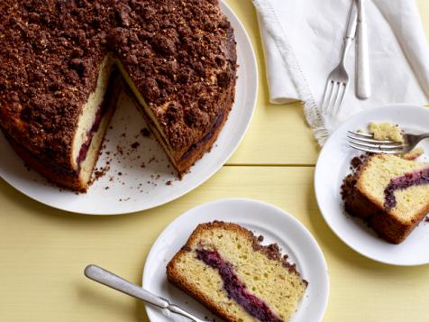 Cherry-Chocolate Coffee Cake