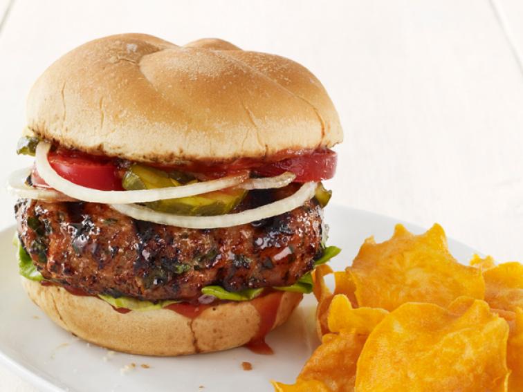 Tangy Meatloaf Burgers Recipe Food Network Kitchen Food Network