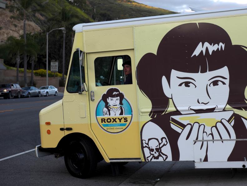 Team Roxy's truck, as seen on Food Network's The Great Food Truck Race, Season 2.
