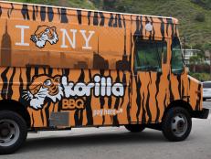 Seen on The Great Food Truck Race with Tyler Florence, this tiger-striped truck is hitting up New York City's streets as the "new face" of Korean BBQ. Their grilled "Ribeye of the Tiger" beef works magic with any of the smoky or spicy Korilla sauces. Try both in a burrito, taco or rice bowl.