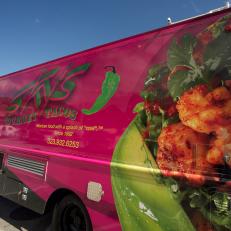 Team Sky's Tacos's truck, as seen on Food Network's The Great Food Truck Race, Season 2.