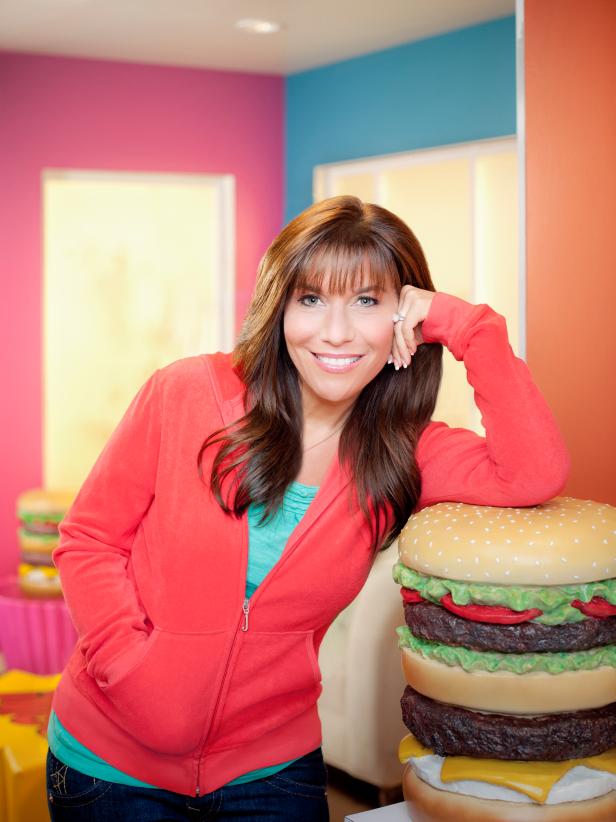 Host Lisa Lillien on set as seen on Cooking Channel's Hungry Girl season 2.
