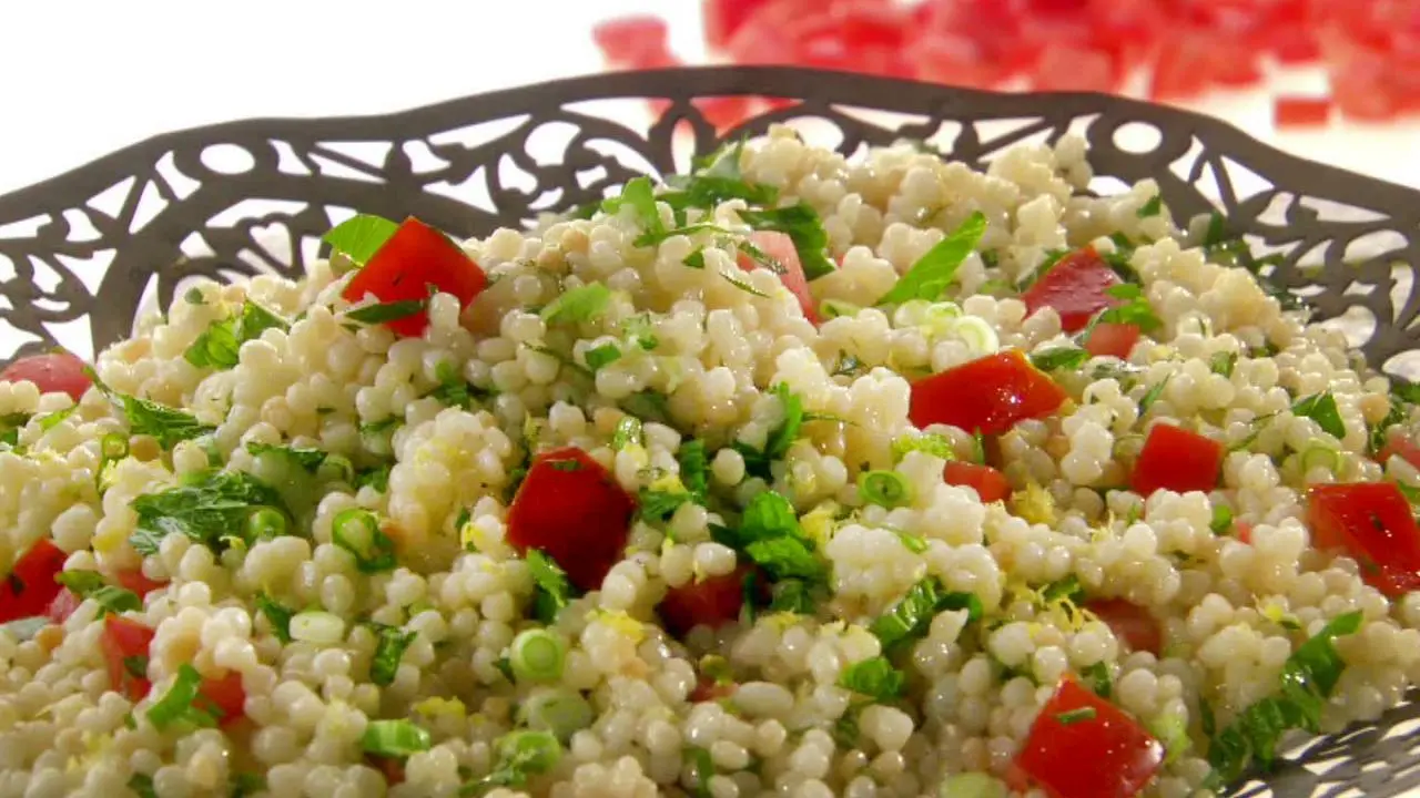 Israeli Couscous Tabouli