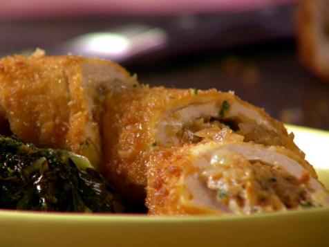 Chicken Roulades with Chorizo and Manchego