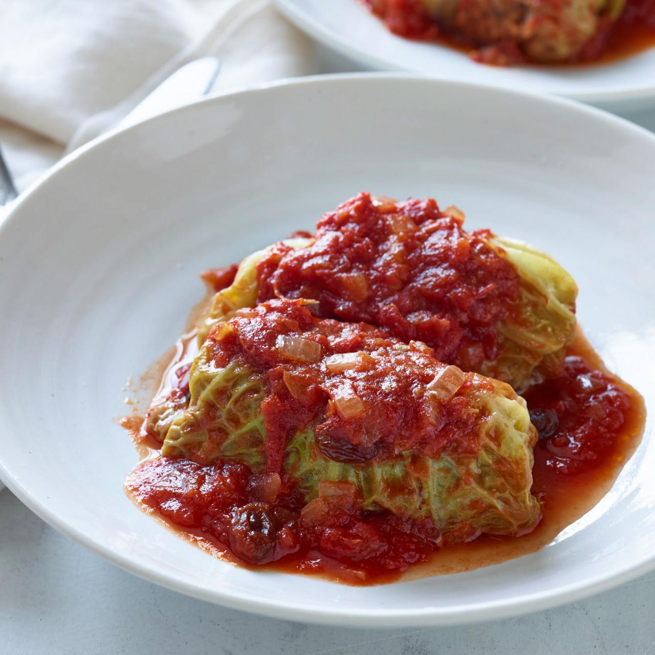 How to Make Stuffed Cabbage Rolls | Stuffed Cabbage Recipe | Ina Garten |  Food Network