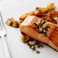 Make a wholesome meal any night of the week with this fan-favorite oven-baked salmon recipe from Food Network.