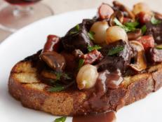 Try Ina Garten's Beef Bourguignonne recipe, a French classic with bacon, mushrooms and red wine, from Barefoot Contessa on Food Network.