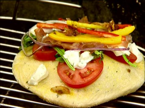 Grilled California Pizzas